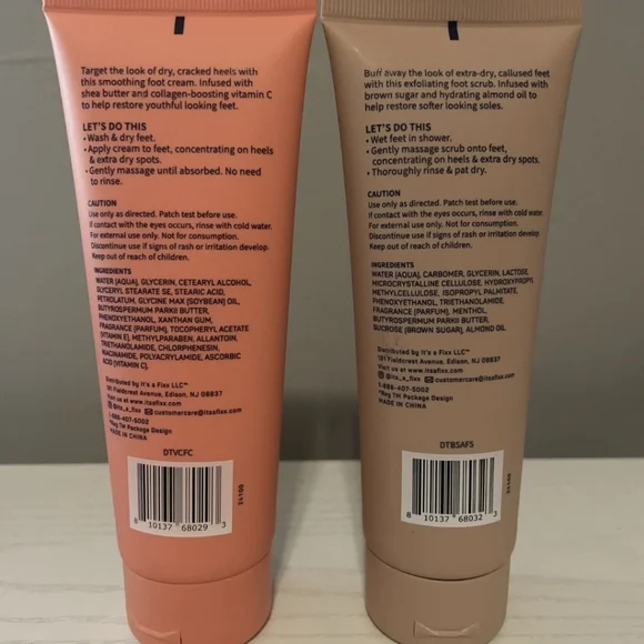 Spa Scentials Foot Cream and Scrub Set NWT - Picture 2 of 5